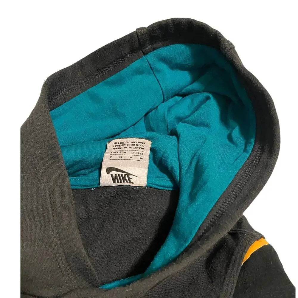 Youth NIKE‎ Black Peace Love Nike Swoosh Basketball Pullover Hoodie size  M 6
